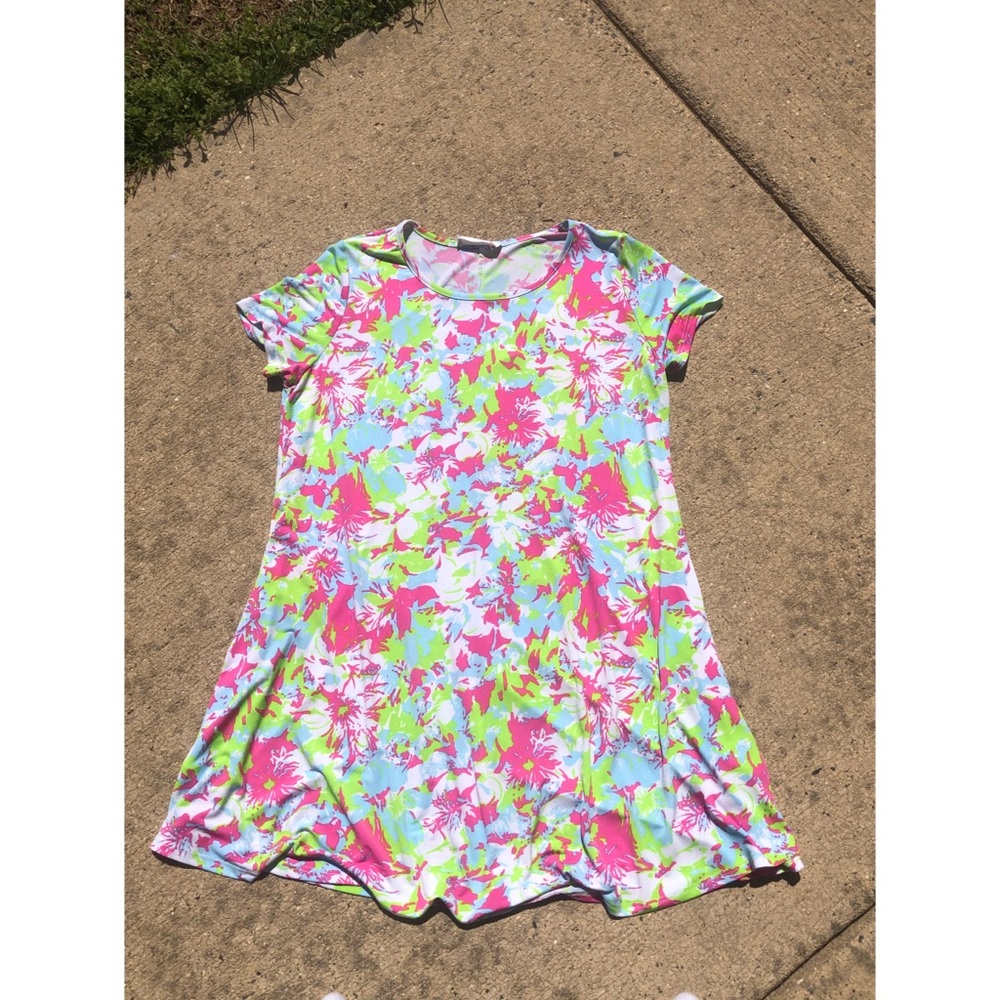 Peach Love Summer Swing Dress